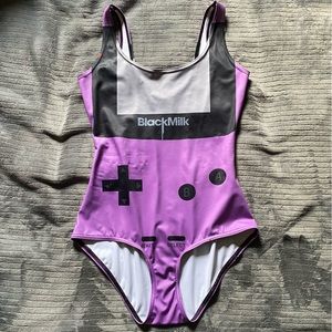 BlackMilk Purple Gamer Swim